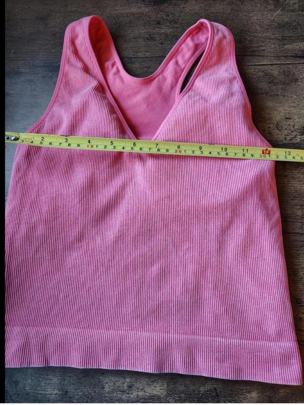 JoyLab Pink Ribbed Tank Top - Picture 3 of 3